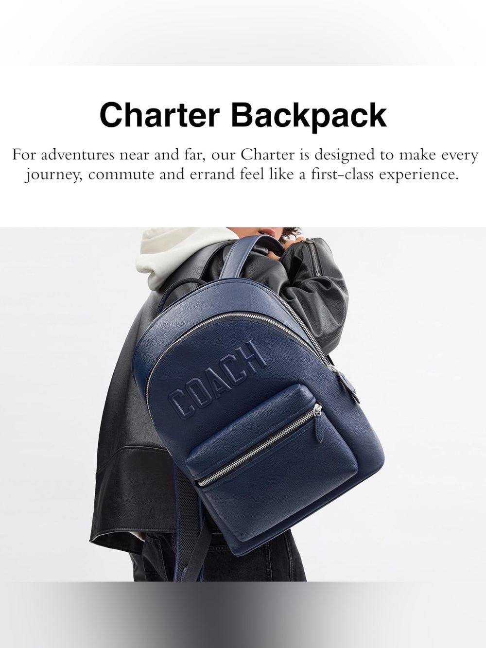 Coach Charter Backpack - Picture 7 of 10